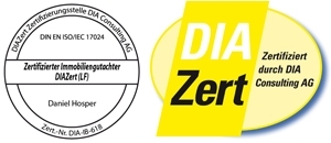 Zertifizierter Immobiliengutachter (DIAZert) für die Marktwertermittlung aller Immobilienarten (LF) DIN EN ISO/IEC 17024